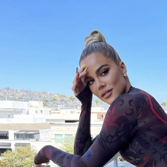 Khloé Kardashian en octobre 2021.