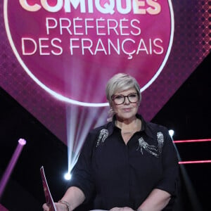 Exclusif - Laurence Boccolini - Enregistrement de l'émission "Les 30 duos Comiques Préférés des Français", présentée par L.Boccolini, et diffusée le 12 février sur France 2 © Giancarlo Gorassini / Bestimage 