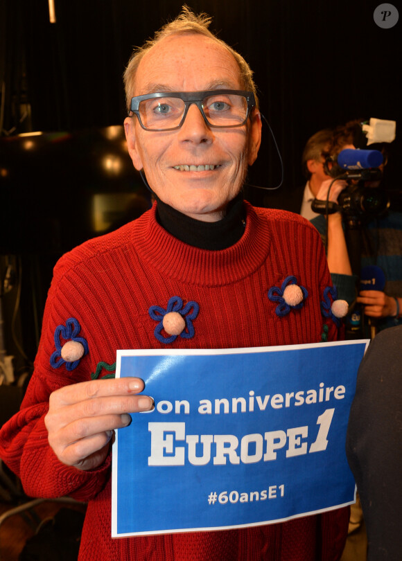 Exclusif - Alain Maneval - Les journalistes et chroniqueurs souhaitent un bon anniversaire à Europe 1 à l'occasion de la journée spéciale des 60 ans de la radio à Paris. Le 4 février 2015