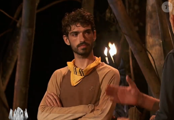 Benjamin dans "Koh-Lanta, Le Totem maudit", quatrième épisode diffusé sur TF1.