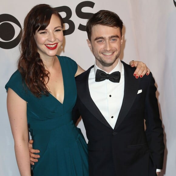 Daniel Radcliffe et sa petite amie Erin Darke lors de la 68e cérémonie des Tony Awards à New York, le 8 juin 2014.