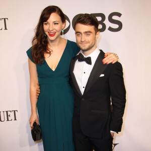 Daniel Radcliffe et sa petite amie Erin Darke lors de la 68e cérémonie des Tony Awards à New York, le 8 juin 2014.