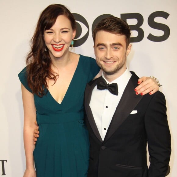 Daniel Radcliffe et sa petite amie Erin Darke lors de la 68e cérémonie des Tony Awards à New York, le 8 juin 2014.