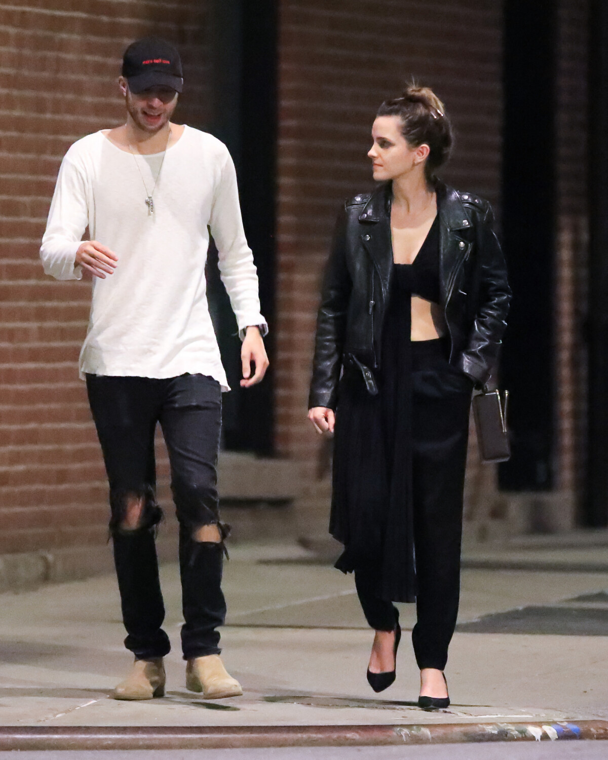 Photo : Exclusif - Emma Watson et Cole Cook (frère d'Alicia Keys) à la ...