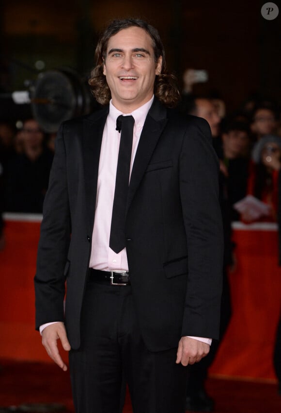 Joaquin Phoenix - Tapis rouge du film "Her" lors du 8eme festival international du film de Rome