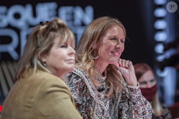 Exclusif - Katherine Pancol, Agathe Lecaron &x85; - Enregistrement de l'émission "On est presque en direct" (OEED) présentée par L. Ruquier et diffusée sur France 2 le 7 novembre 2020. © Jack Tribeca / Bestimage