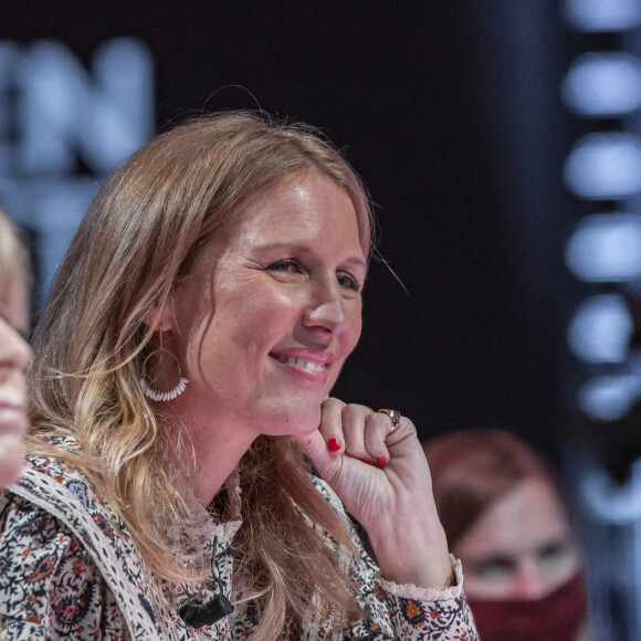 Exclusif - Katherine Pancol, Agathe Lecaron &x85; - Enregistrement de l'émission "On est presque en direct" (OEED) présentée par L. Ruquier et diffusée sur France 2 le 7 novembre 2020. © Jack Tribeca / Bestimage