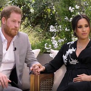 Le prince Harry, Meghan Markle © Capture TV CBS via Bestimage 