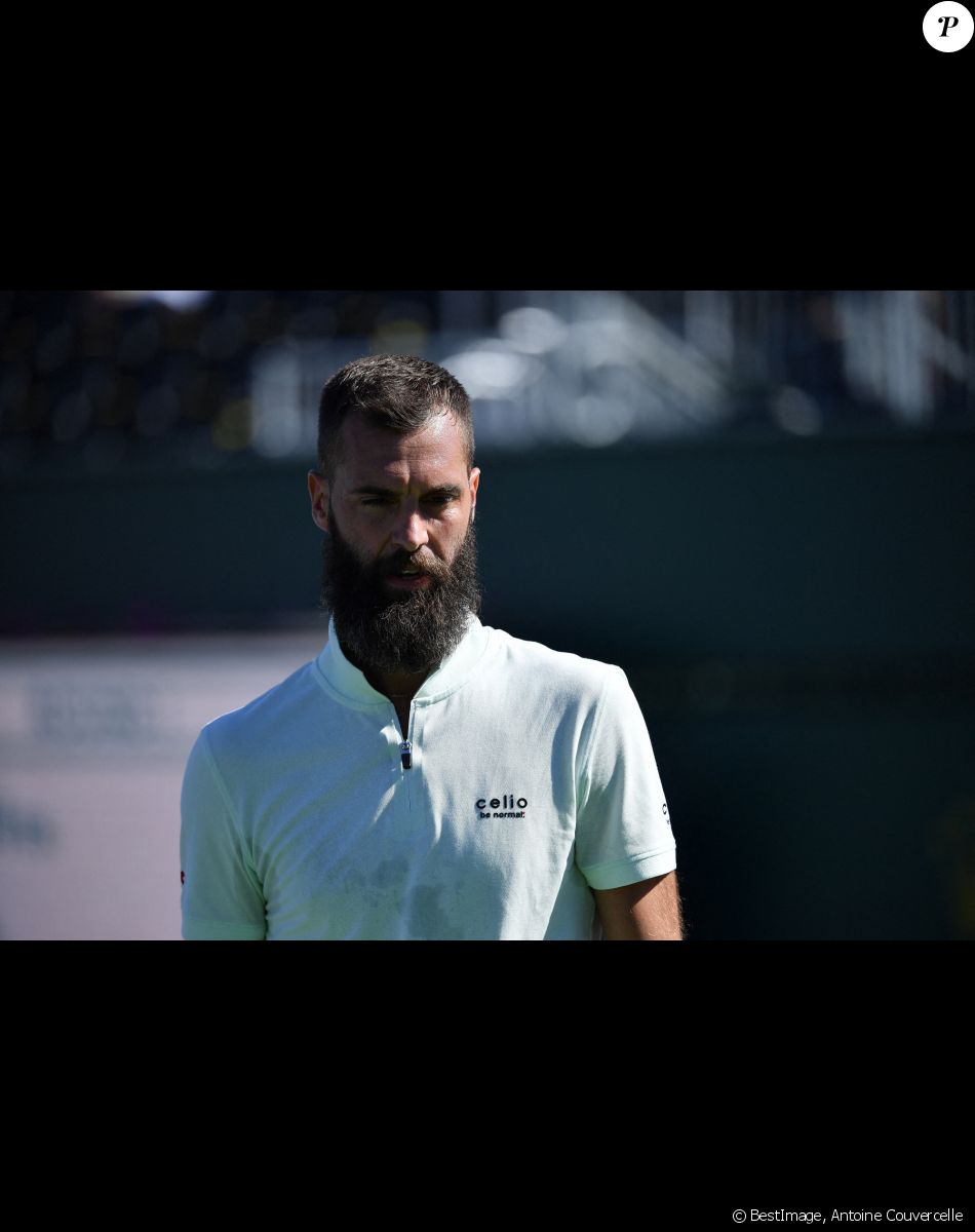 Benoît Paire - Tournoi BNP Paribas Open 2022 d'Indian Wells le 11 mars 2022 © Antoine Couvercelle / Panoramic / Bestimage