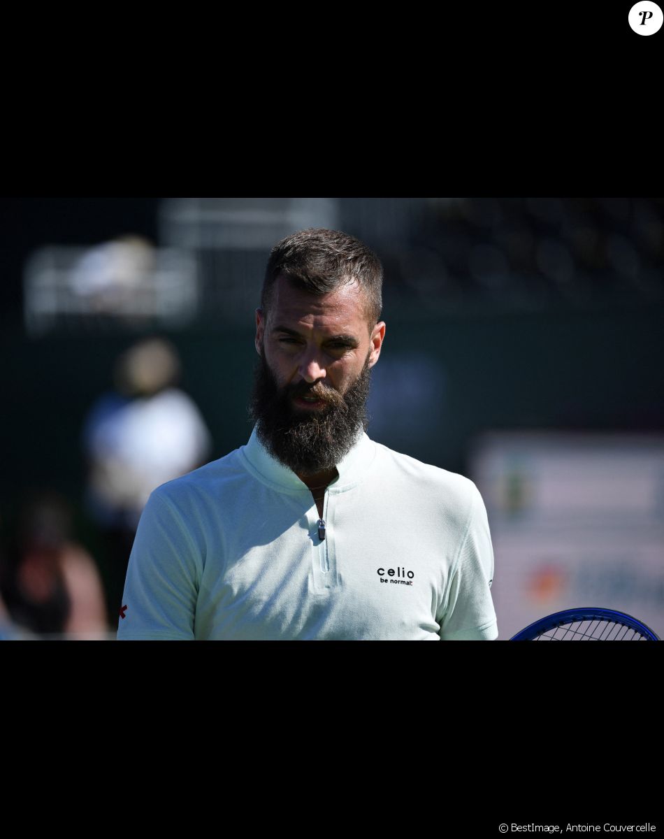 Benoît Paire - Tournoi BNP Paribas Open 2022 d'Indian Wells le 11 mars 2022 © Antoine Couvercelle / Panoramic / Bestimage