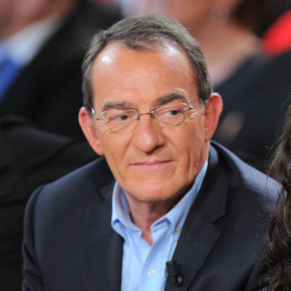 Jean-Pierre Pernaut et Nathalie Marquay à l'enregistrement de l'émission Vivement Dimanche - © Guillaume Gaffiot /Bestimage