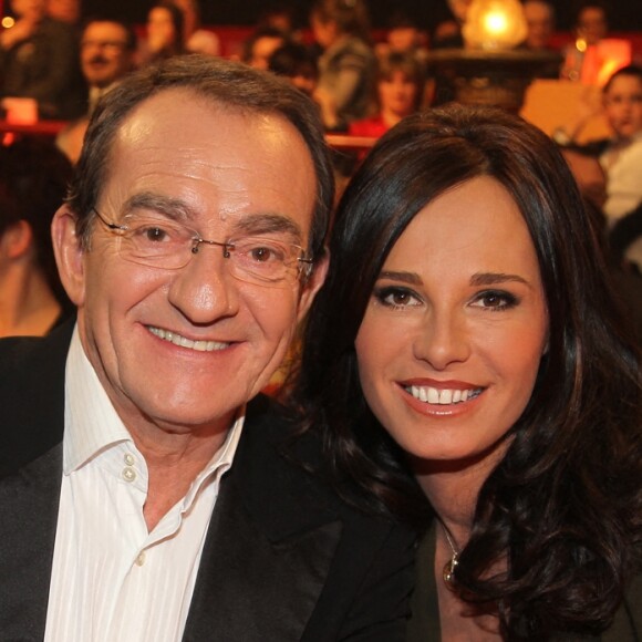 Jean-Pierre Pernaut et Nathalie Marquay dans l'émission Le plus grand cabaret du monde