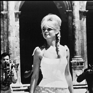 Brigitte Bardot dans la rue Nattes (archive)