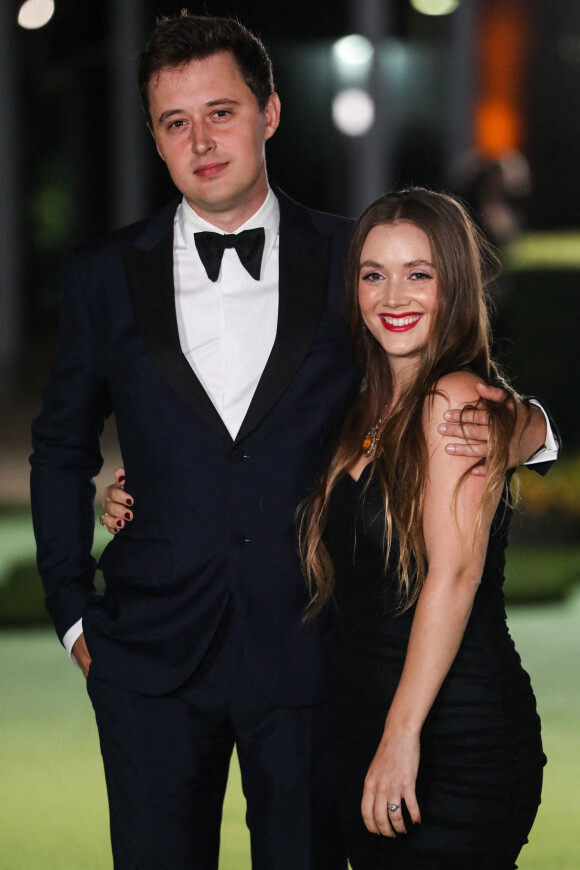 Billie Lourd et son mari Austen Rydell - Soirée de gala de l'Academy Museum of Motion Pictures à Los Angeles, le 25 septembre 2021.