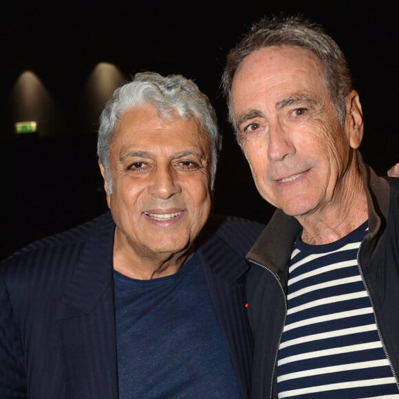 Enrico Macias et Alain Chamfort - Avant-première du film "Le Regard de Charles" à Paris le 23 septembre 2019. © Veeren/Bestimage