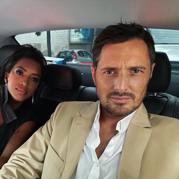 Vincent Cerutti et Hapsatou Sy