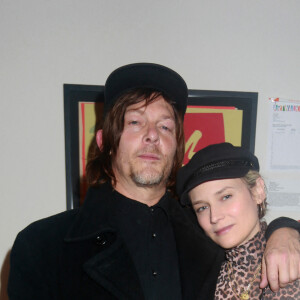 Norman Reedus et Diane Kruger lors d'une soirée à New York en 2018.