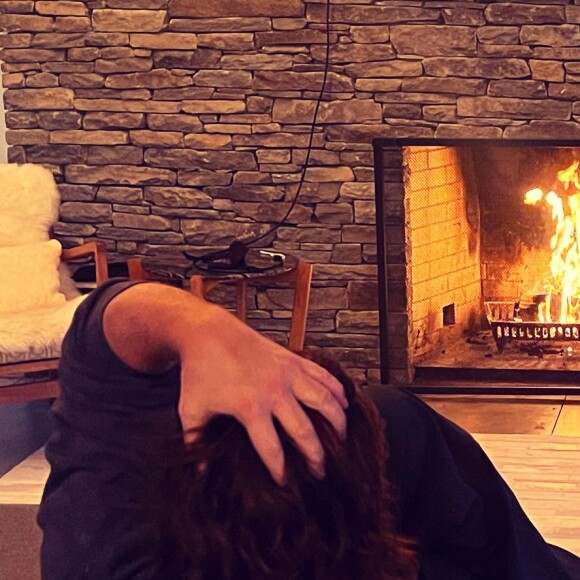 Norman Reedus et sa fille (née de sa relation avec Diane Kruger) sur Instagram, 2021.