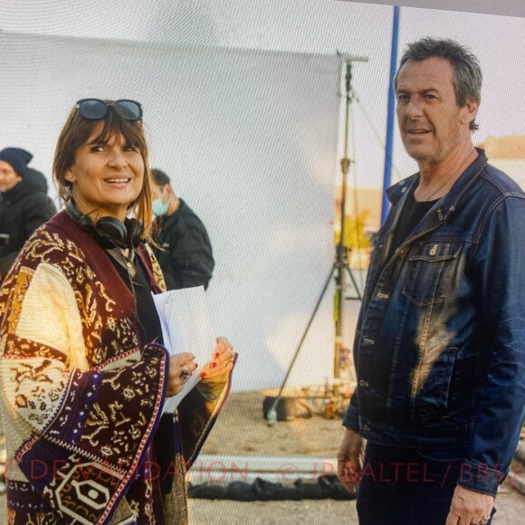 Jean-Luc Reichmann et Nathalie Lecoultre sur Instagram. Le 27 février 2022.