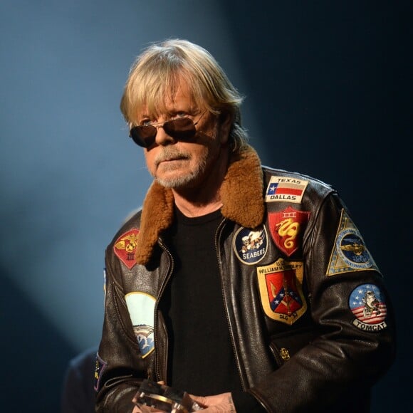 Le chanteur Renaud (Renaud Séchan), lauréat du Grand Prix Sacem 2018 à la salle Pleyel à Paris, le 10 décembre 2018. © Veeren/Bestimage