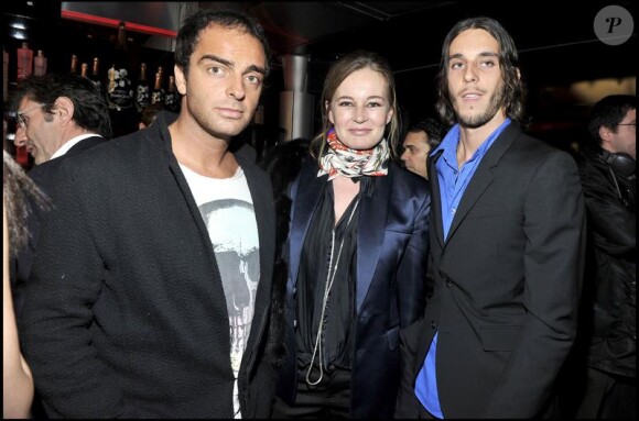 Vladimir Roitfeld et Eva Cavalli à la soirée Cavalli à Milan le 17 janvier 2010