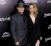 Johnny Depp et Amber Heard - Avant-première du film "3 Days to Kill" à Hollywood, le 12 février 2014.