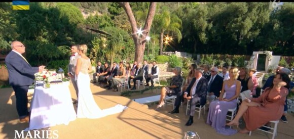 Mariage d'Alicia et Bruno dans "Mariés au premier regard 2022", épisode du 21 mars, sur M6