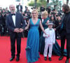 Alexandra Lamy, William Hurt et Sandrine Bonnaire au Festival de Cannes en mai 2012.