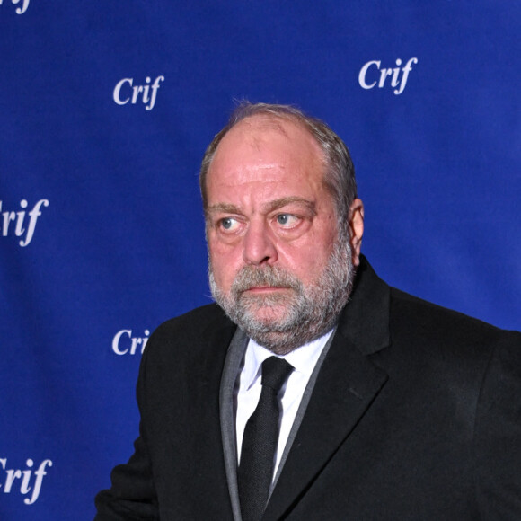 Eric Dupond-Moretti, ministre de la Justice et Garde des Sceaux, lors du photocall du 36ème dîner du CRIF (Conseil Représentatif des Institutions juives de France) au Carrousel du Louvre à Paris, France, le 24 février 2022. © Lionel Urman/Panoramic/Bestimage 