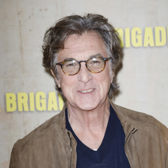 François Cluzet - Avant-première du film "La Brigade" au Cinéma Pathé Wepler à Paris le 21 Mars 2022. © Marc Ausset-Lacroix/Bestimage