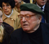 Marion Maréchal et son grand-père Jean-Marie Le Pen le 6 février 2020 lors des funérailles de Roger Holeindre à Paris