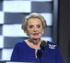 Madeleine Albright à la convention nationale du Parti démocrate à Philadelphie, le 26 juillet 2016. © Future-Image via Zuma Press/Bestimage