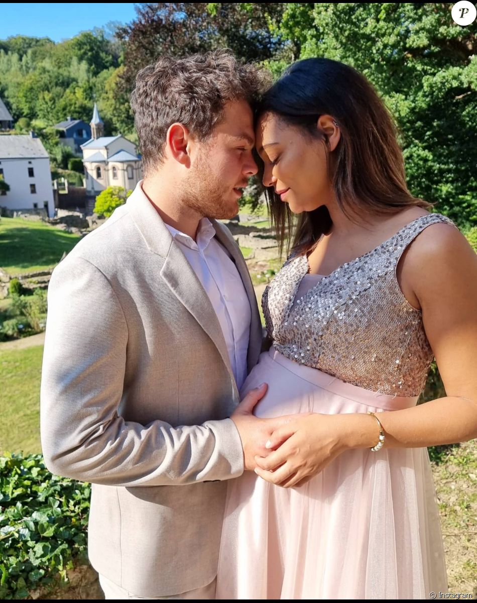 Lysa Rose, ex-candidate de télé-réalité vue dans "L'île de la tentation" et "Les Princes et princesses de l'amour", en couple avec son beau Marc-Antoine.