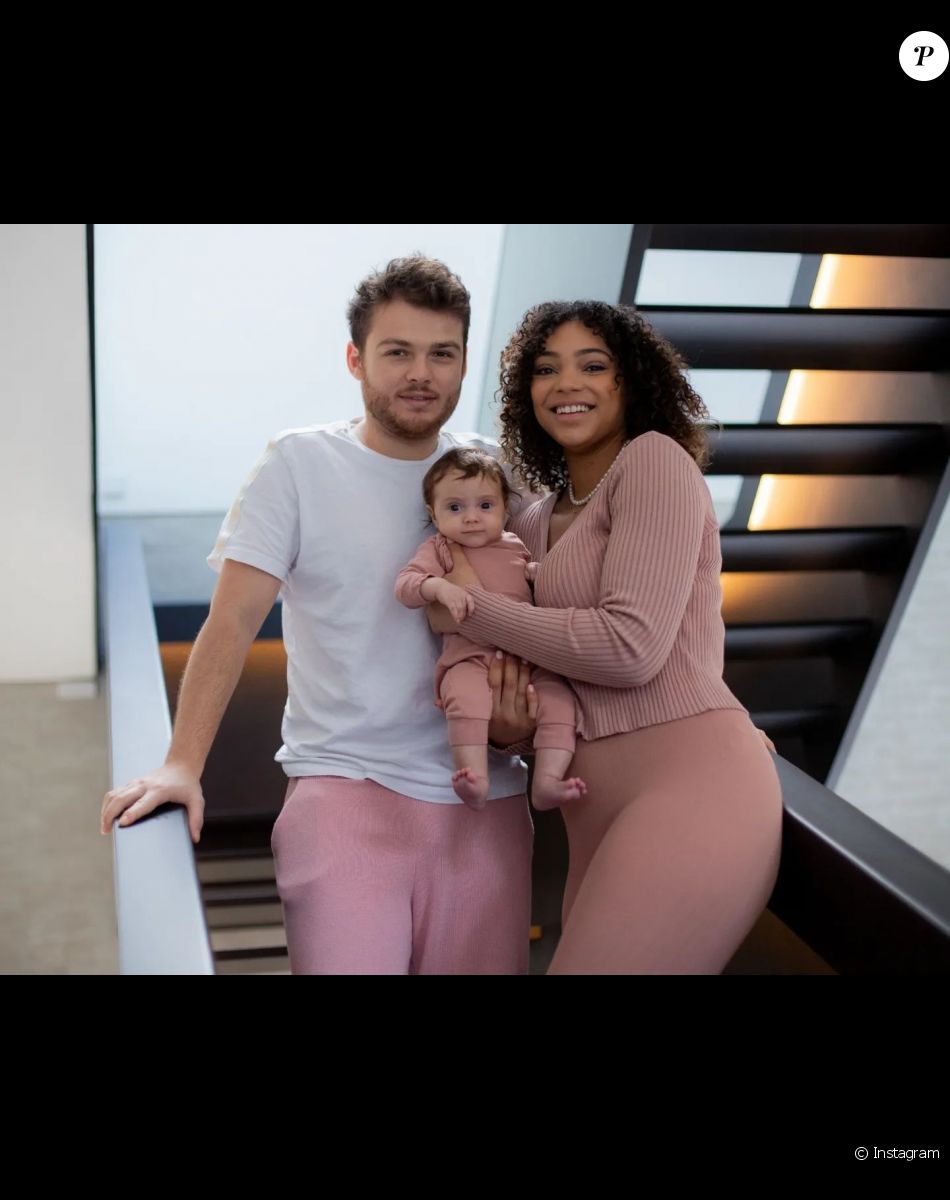 Lysa Rose, ex-candidate de télé-réalité vue dans "L'île de la tentation" et "Les Princes et princesses de l'amour", en couple avec son beau Marc-Antoine.