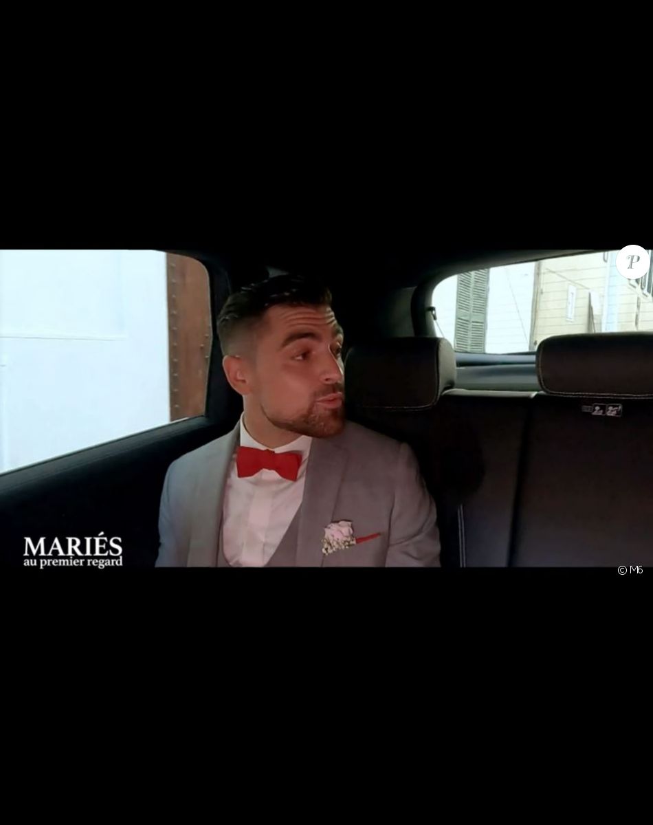 Bruno lors de l'épisode de "Mariés au premier regard 2022" du 28 mars, sur M6