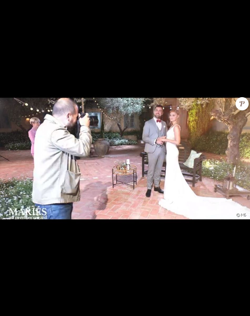 Alicia et Bruno dans "Mariés au premier regard" sur M6