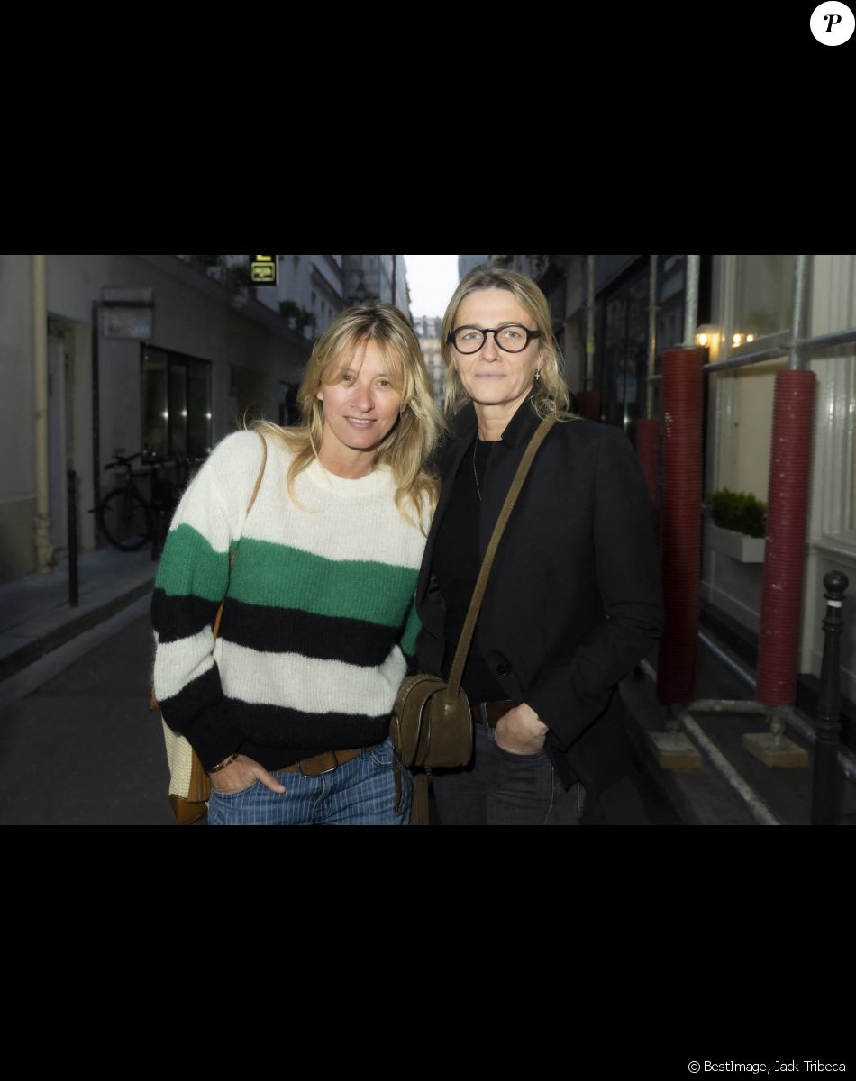 Exclusif - Sarah Lavoine, Sylvie Arcelin - Cocktail Chez Marc'O pour la première édition du parcours Off Vendôme. Paris, le 24 mars 2022. © Jack Tribeca / Bestimage