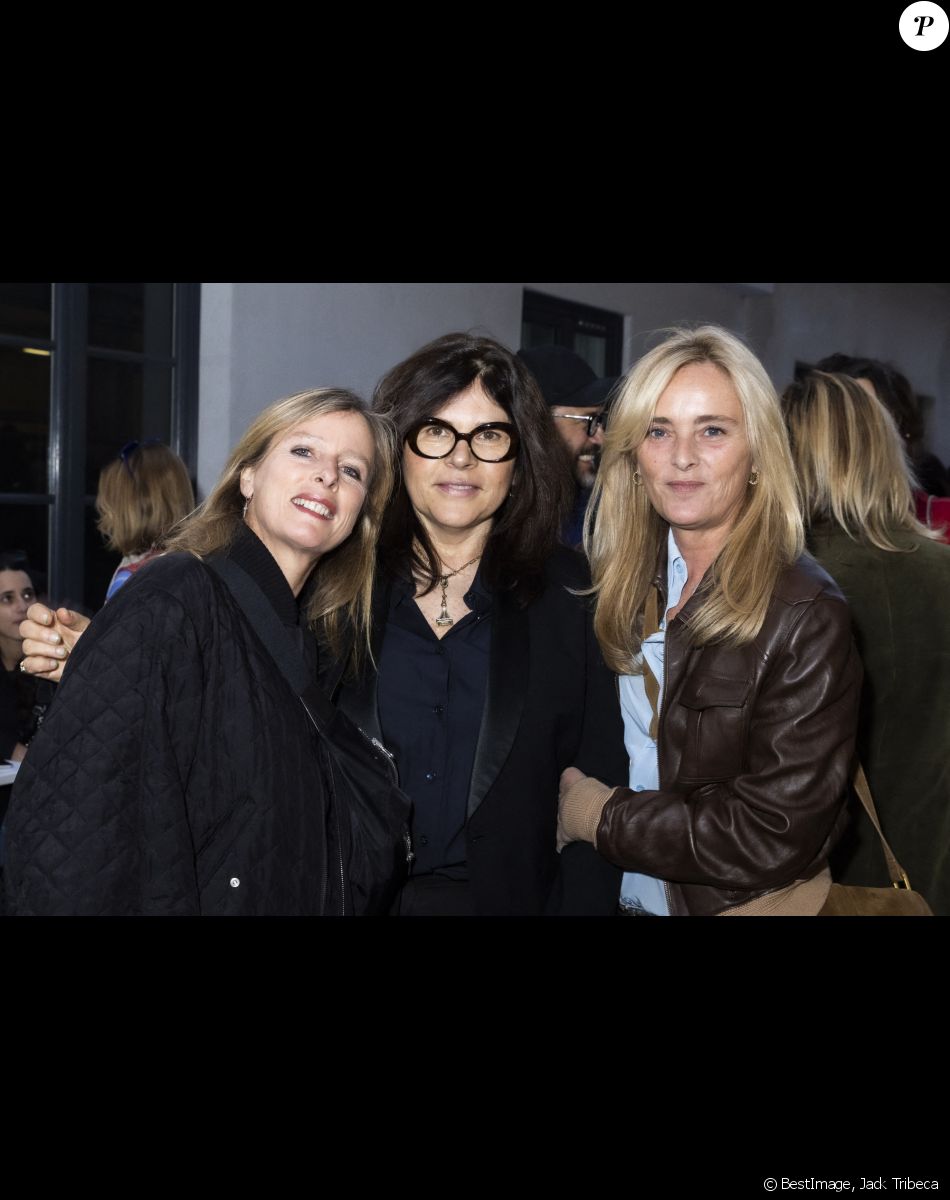 Exclusif - Karin Viard, Pascale Monvoisin, Marie Poniatowski - Cocktail Chez Marc'O pour la première édition du parcours Off Vendôme. Paris, le 24 mars 2022. © Jack Tribeca / Bestimage