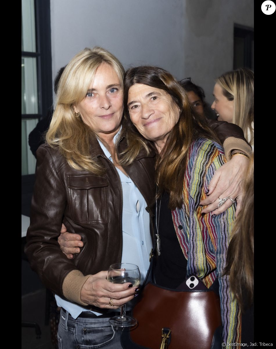 Exclusif - Marie Poniatowski, Antonine Catzeflis-Chatiliez - Cocktail Chez Marc'O pour la première édition du parcours Off Vendôme. Paris, le 24 mars 2022. © Jack Tribeca / Bestimage