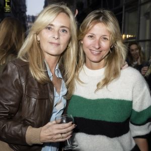 Exclusif - Marie Poniatowski et sa soeur Sarah Lavoine - Cocktail Chez Marc'O pour la première édition du parcours Off Vendôme. Paris, le 24 mars 2022. © Jack Tribeca / Bestimage