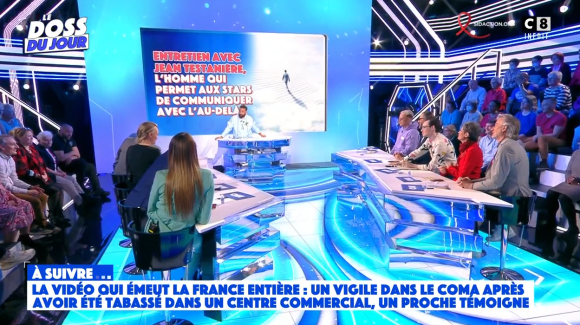 Benjamin Castaldi reçoit un message de sa grand-mère Simone Signoret dans TPMP