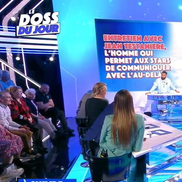 Benjamin Castaldi reçoit un message de sa grand-mère Simone Signoret dans TPMP