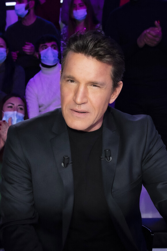 Exclusif - Benjamin Castaldi pendant l'émission TPMPXXL (Touche Pas à Mon Poste XXL) présentée en direct par V.Benaim le 06/01/22 en direct sur C8 - Paris le 06/01/22 © Jack Tribeca / Bestimage 