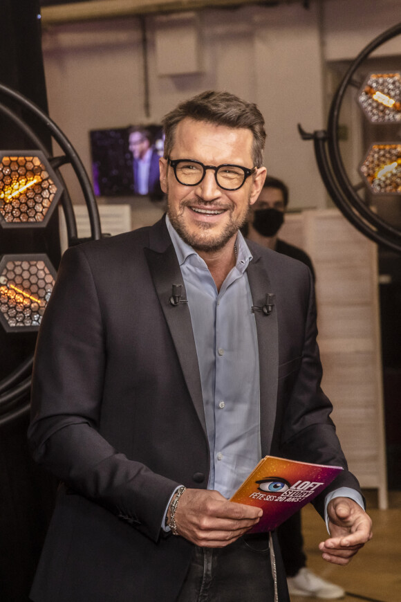 Exclusif - Benjamin Castaldi - Enregistrement de l'émission "Les 20 ans du Loft", diffusée en direct sur C8 et présentée par B.Castaldi, à Paris. Le 8 avril 2021 © Jack Tribeca / Bestimage 