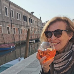 Valérie Trierweiler à Venise