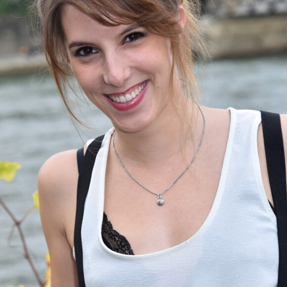 Exclusif - Léa François - Soirée "Fête des fictions de France 3" à la péniche La Balle au Bond au port des Saints-Pères à Paris, le 4 juillet 2016. © Lionel Urman/Bestimage 