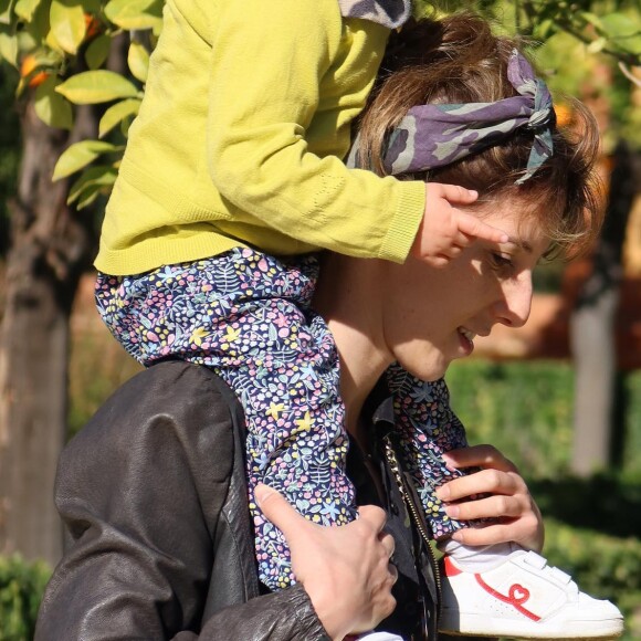 Léa François et sa fille Louison