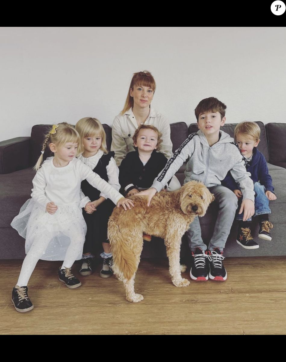 Florie Galli (Familles nombreuses, la vie en XXL) est la maman de cinq enfants, dont des triplés - Instagram