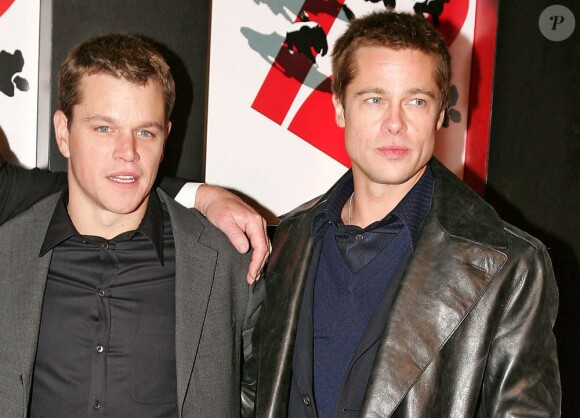 Brad Pitt et Matt Damon