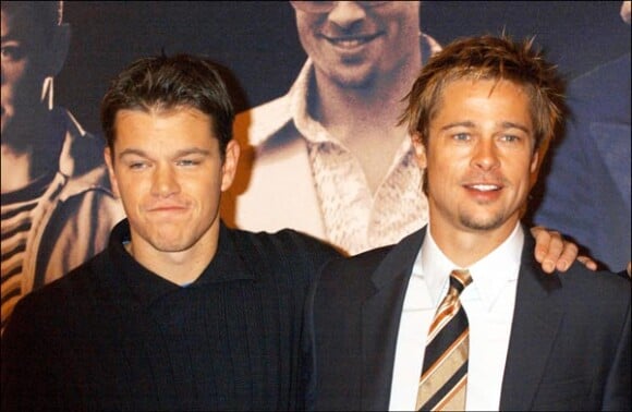 Brad Pitt et Matt Damon